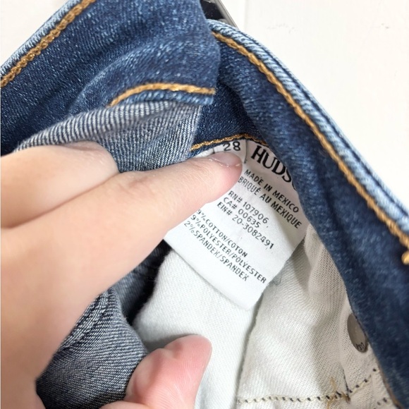 Hudson jeans viceroy knee shorts Bermuda dark wash size 28 - Picture 6 of 6